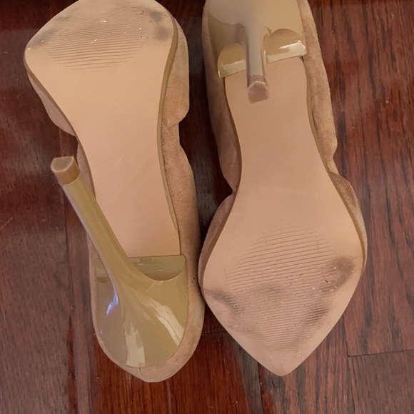 Tan Suede Heels - Picture 4 of 5